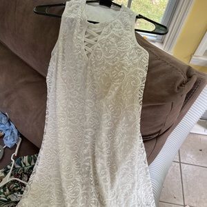 White Lace Dress